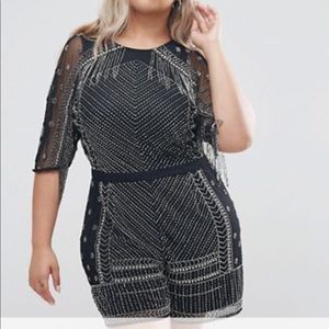 ASOS detailed beaded romper, $100 OBO. Expect a ton of compliments